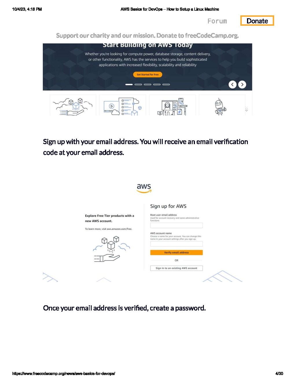 AWS Basics for DevOps – How to Setup a Linux Machine (PDF) - Connect 4 ...