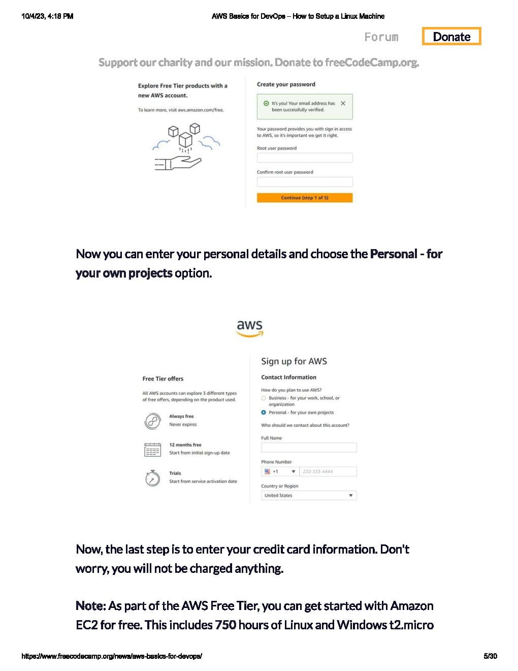 AWS Basics for DevOps – How to Setup a Linux Machine (PDF) - Connect 4 ...