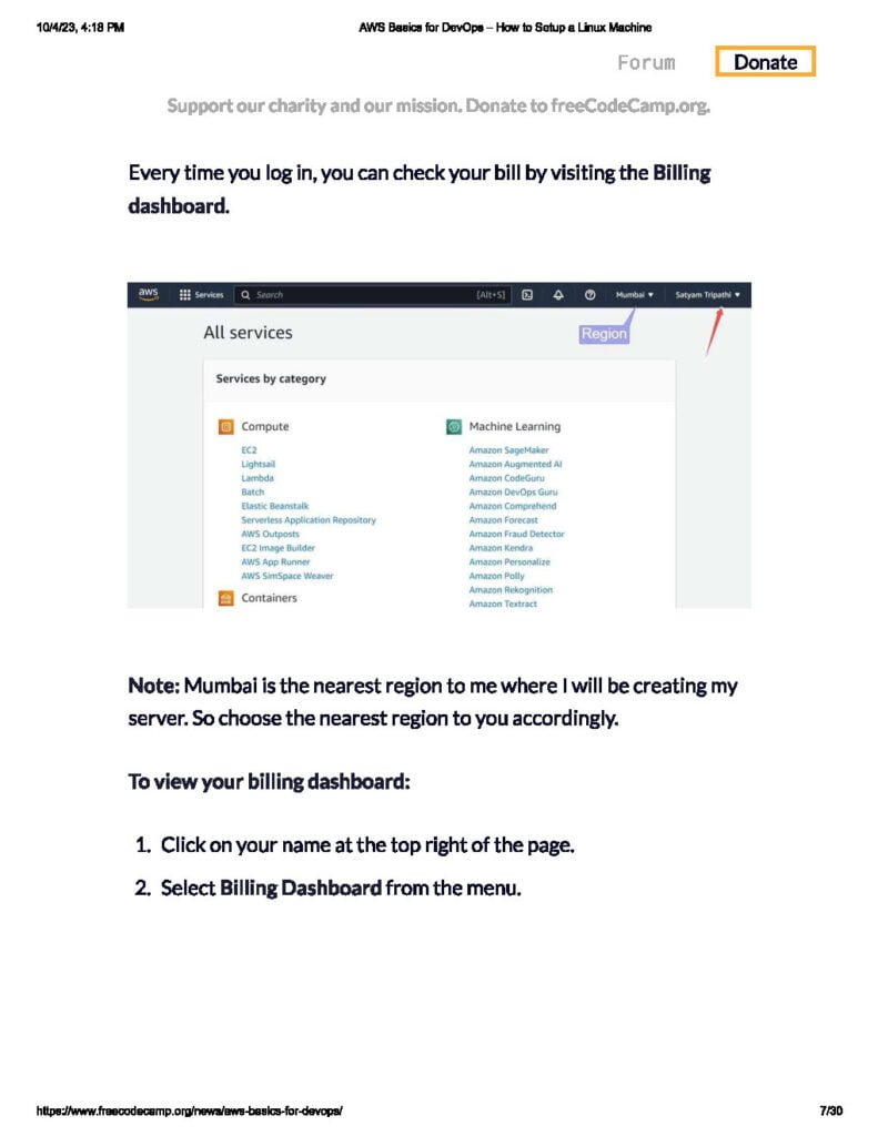 AWS Basics for DevOps – How to Setup a Linux Machine (PDF) - Connect 4 ...