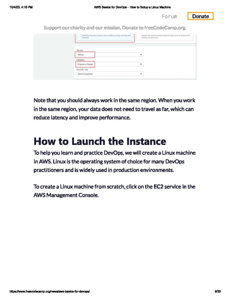 AWS Basics for DevOps – How to Setup a Linux Machine (PDF) - Connect 4 ...