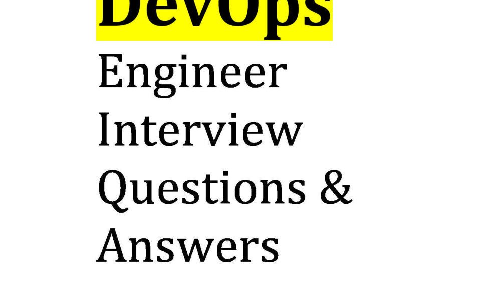 Top 200 DevOps Engineer Interview Questions and Answers PDF