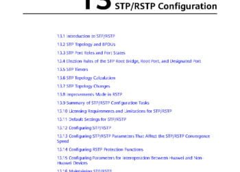 Network Stability: A Dive into STP and RSTP PDF