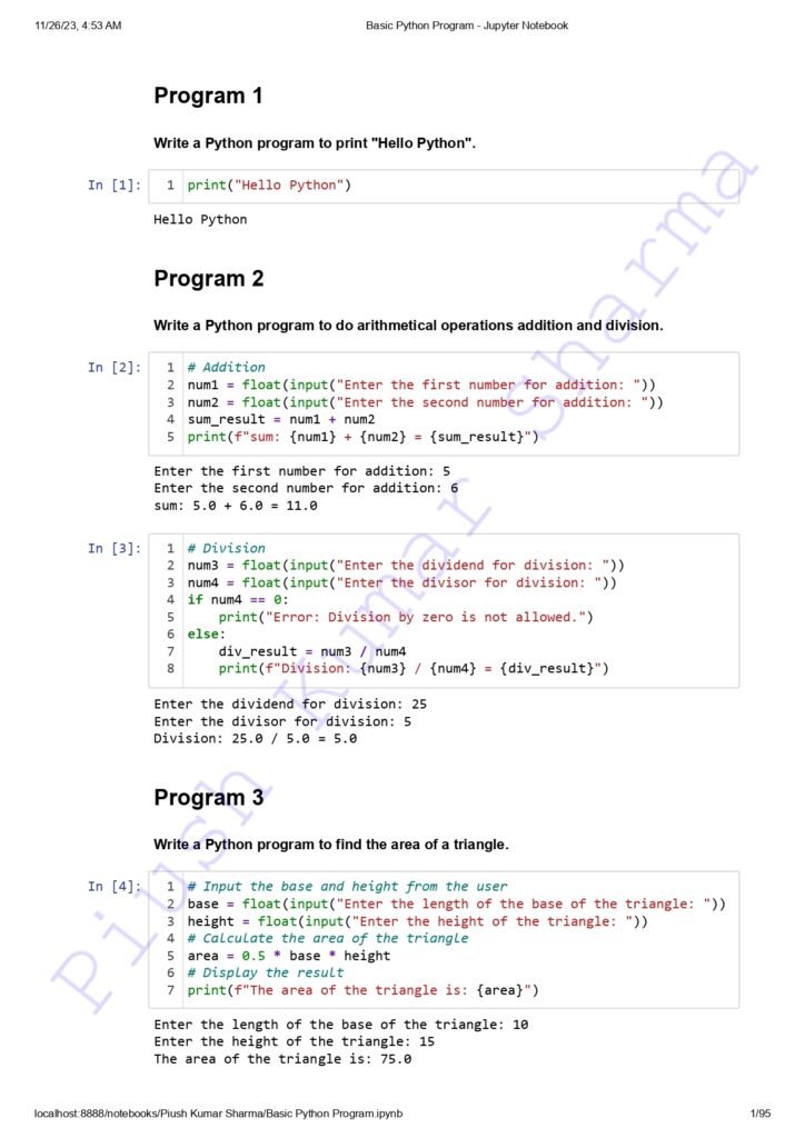 "140 Basic Python Programs PDF: A Comprehensive Resource for Python Programmers"