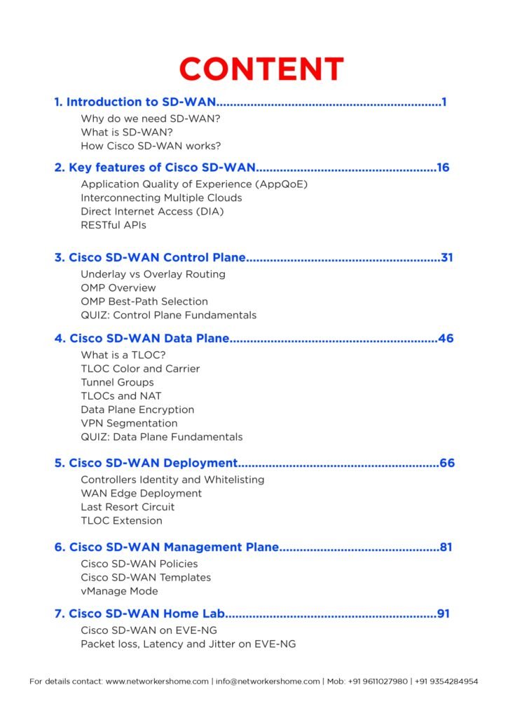 Cisco SD WAN Guide PDF