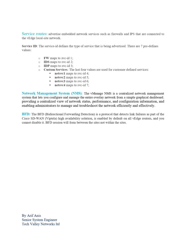 CiscoSDWANTerminologypage0005 Connect 4 Techs