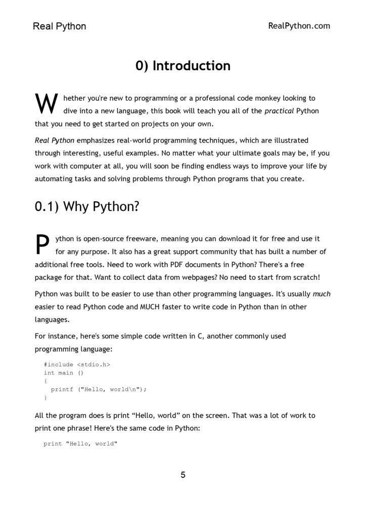 "Real Python PDF: A Comprehensive Guide for Python Developers"