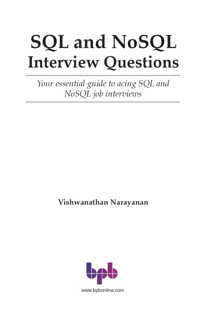 "The Ultimate SQL and NoSQL Interview Questions PDF: Boost Your Database Management Skills"