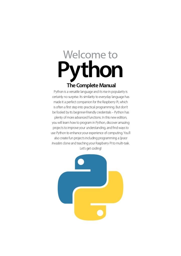 "The Complete Python Manual PDF: A Comprehensive Guide to Mastering Python Programming"