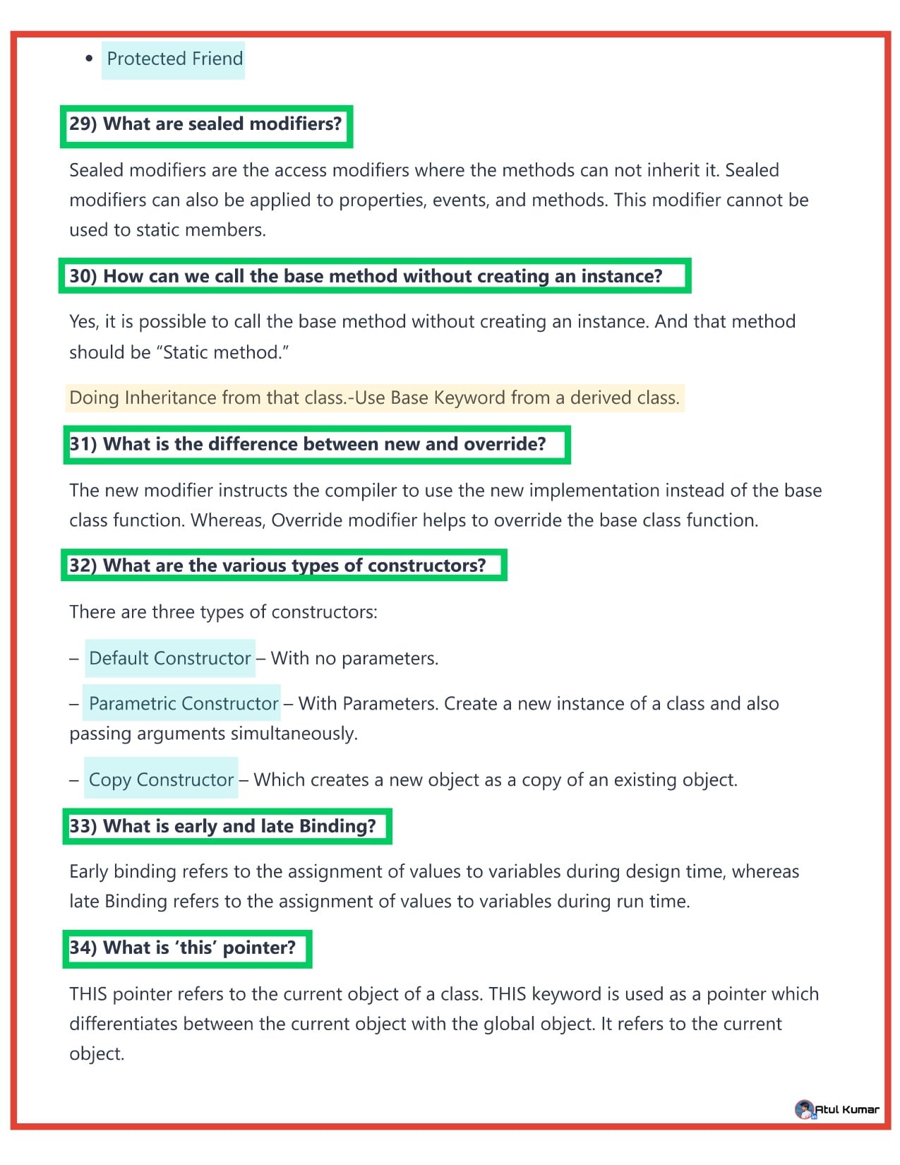 The Ultimate Guide to OOPS Interview Questions