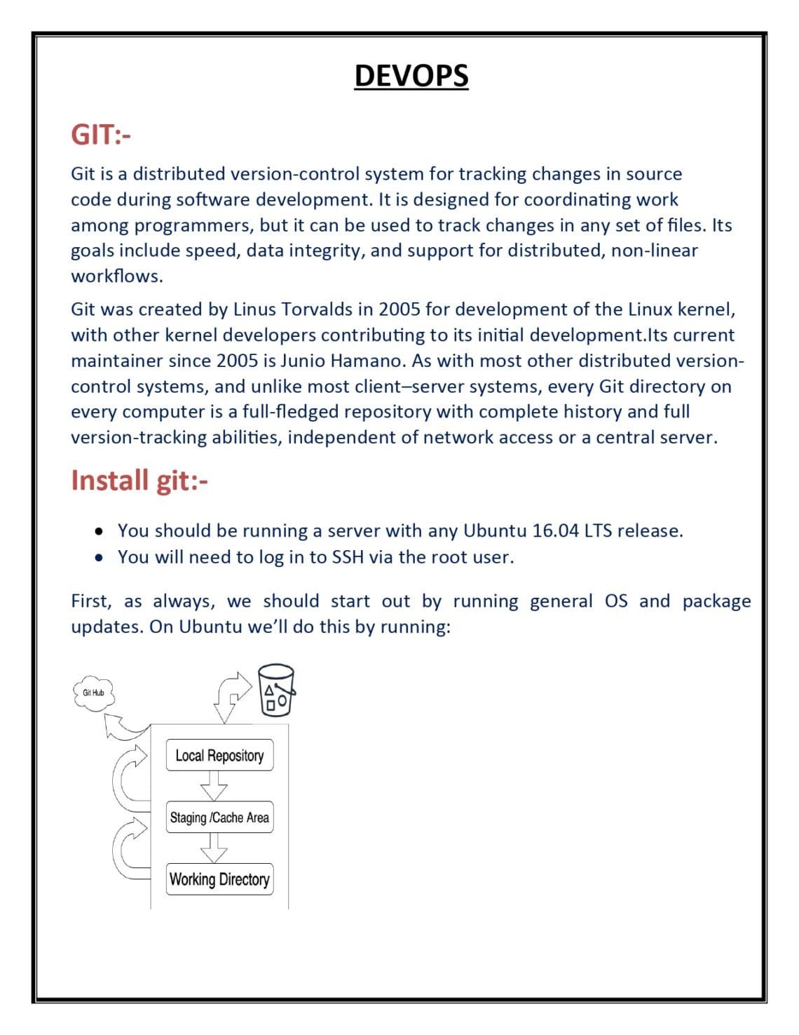 Download the DevOps Complete Notes PDF