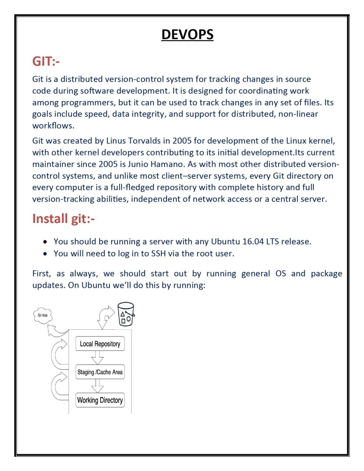 Download the DevOps Complete Notes PDF