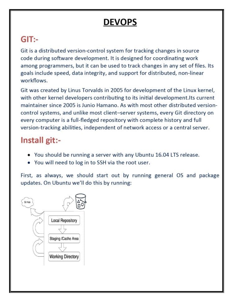 Download the DevOps Complete Notes PDF