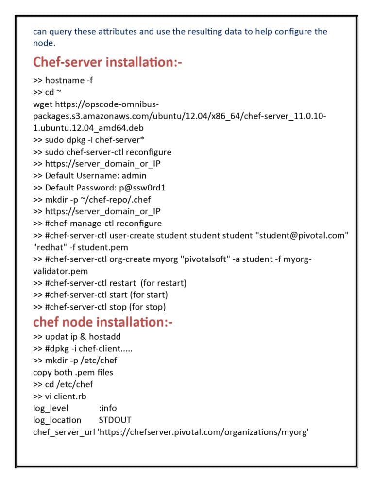 Download the DevOps Complete Notes PDF - Connect 4 Techs